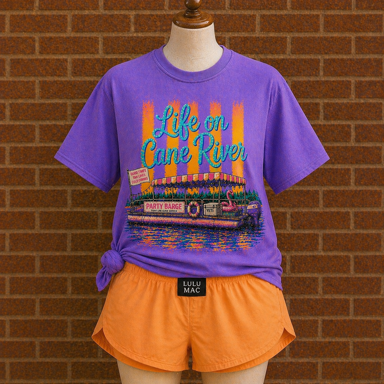 Life on Cane River Custom Design Tshirt