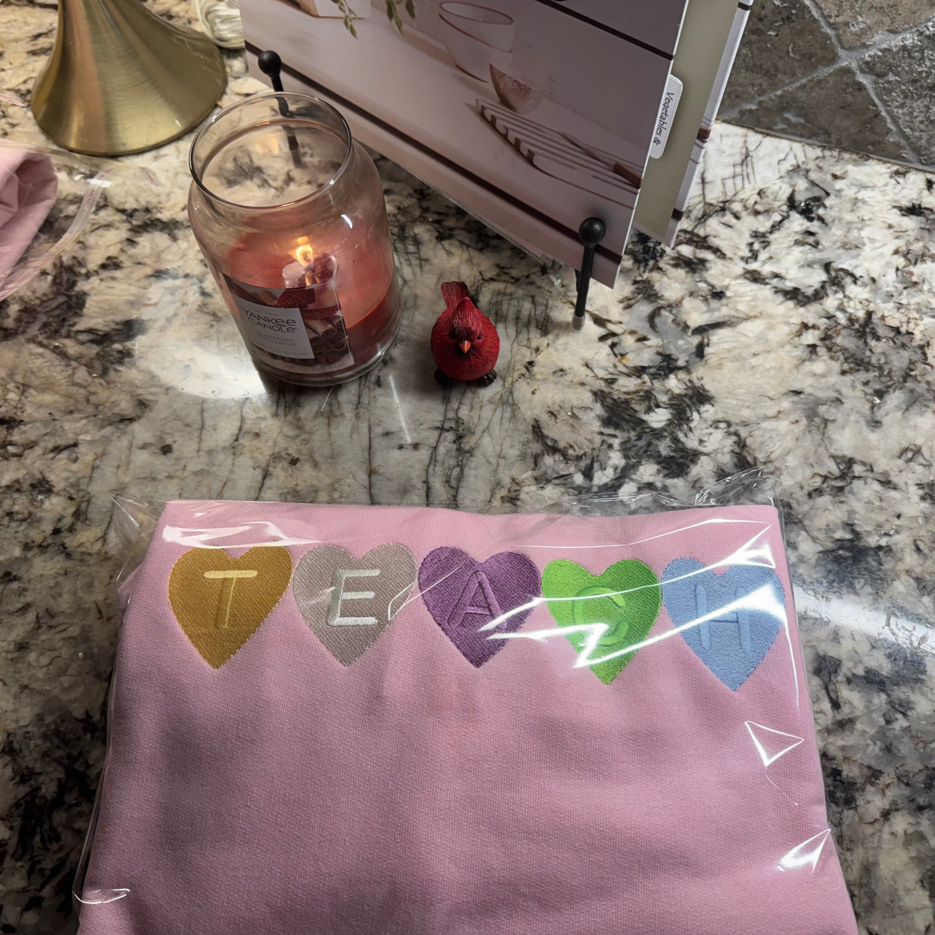 Custom Monogram TEACHER Sweatshirt