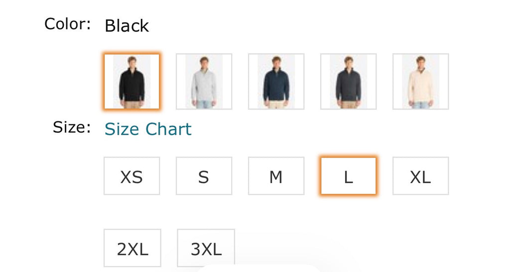 Lane Seven 1/4 Zip Custom Monogram $45 -free shipping