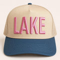 Custom Embroidered LAKE hat