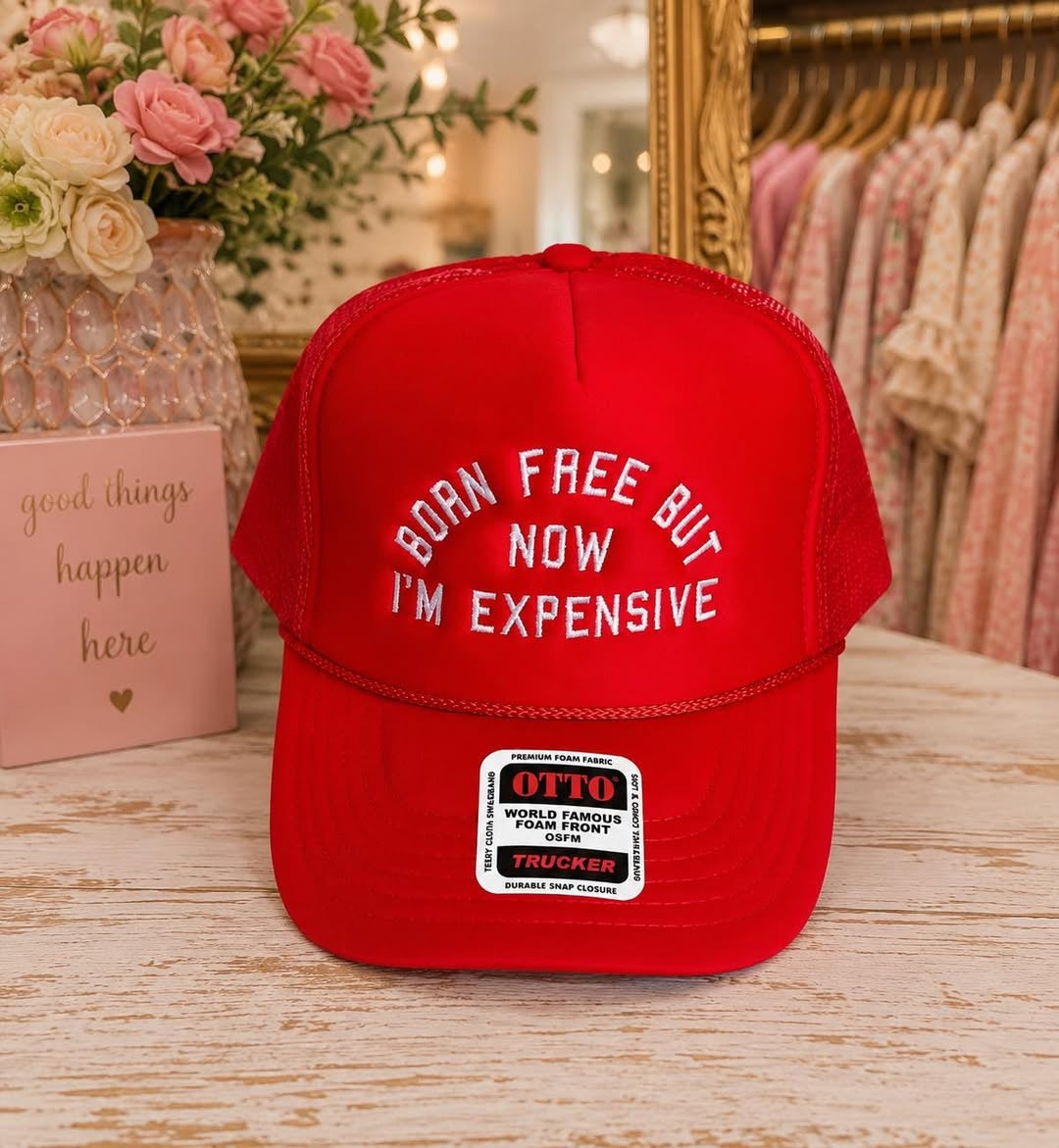Custom Embroidered Born Free