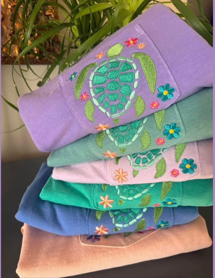 Sea Turtle Pocket Tee