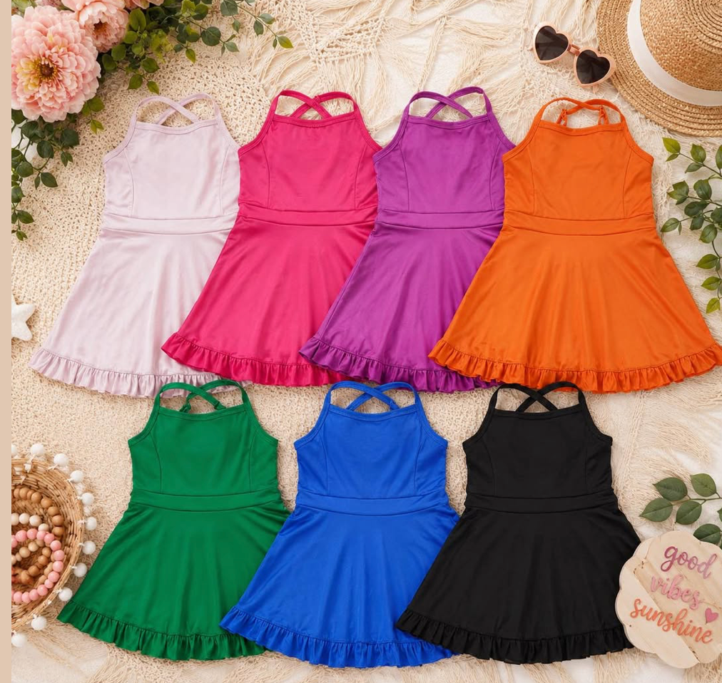 Ruffle Athletic Dress
