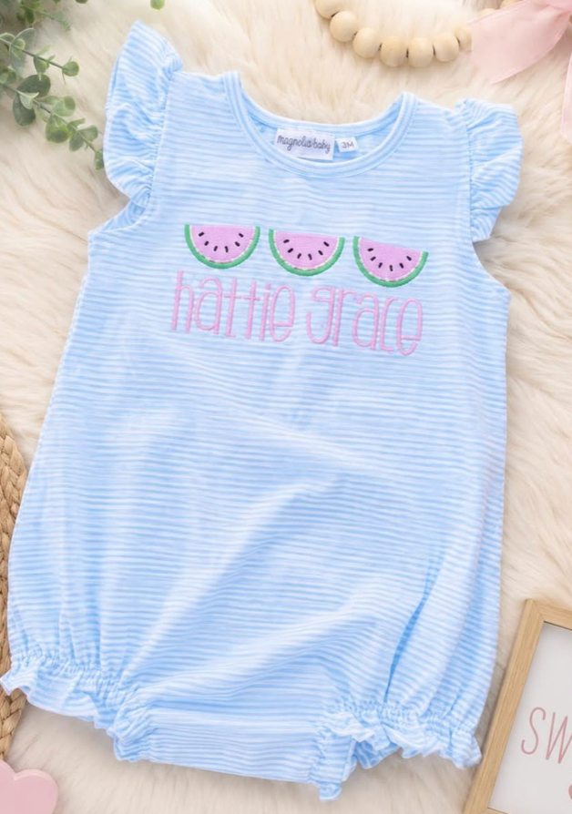 Butterfly Sleeve Watermelon Bubble