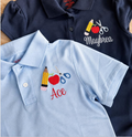 Pencil, Apple, and Scissors Polos